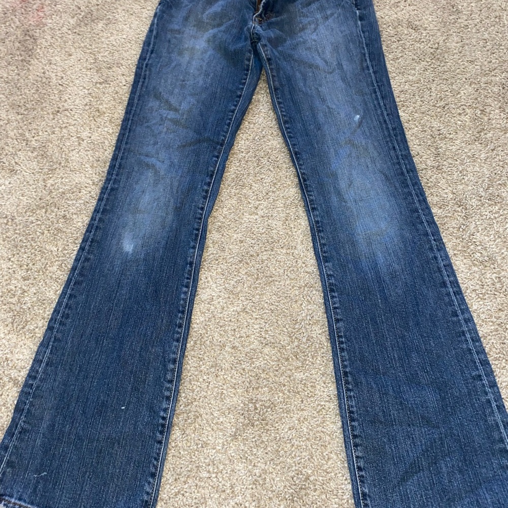Lucky brand size 2 flare Jean